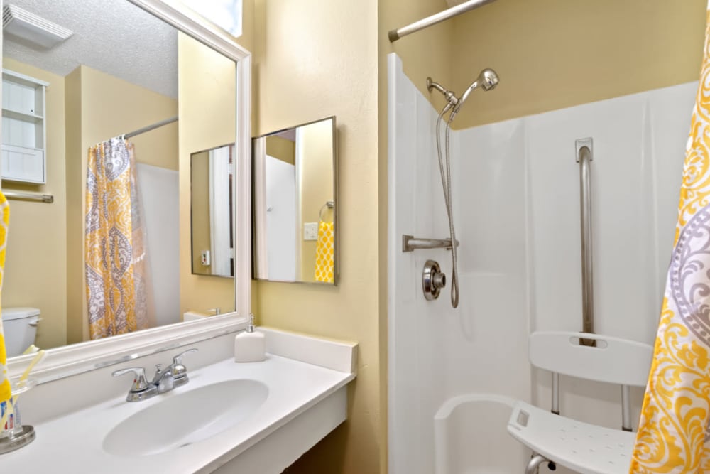 Bathroom at Truewood by Merrill, Bradenton in Bradenton, Florida