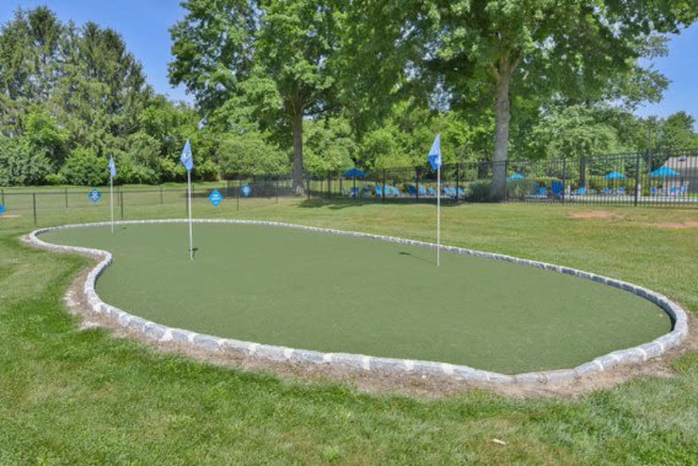 Putting Green in Downingtown, Pennsylvania