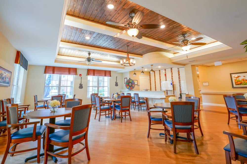 Dining room Harmony at Brentwood in Brentwood, Tennessee