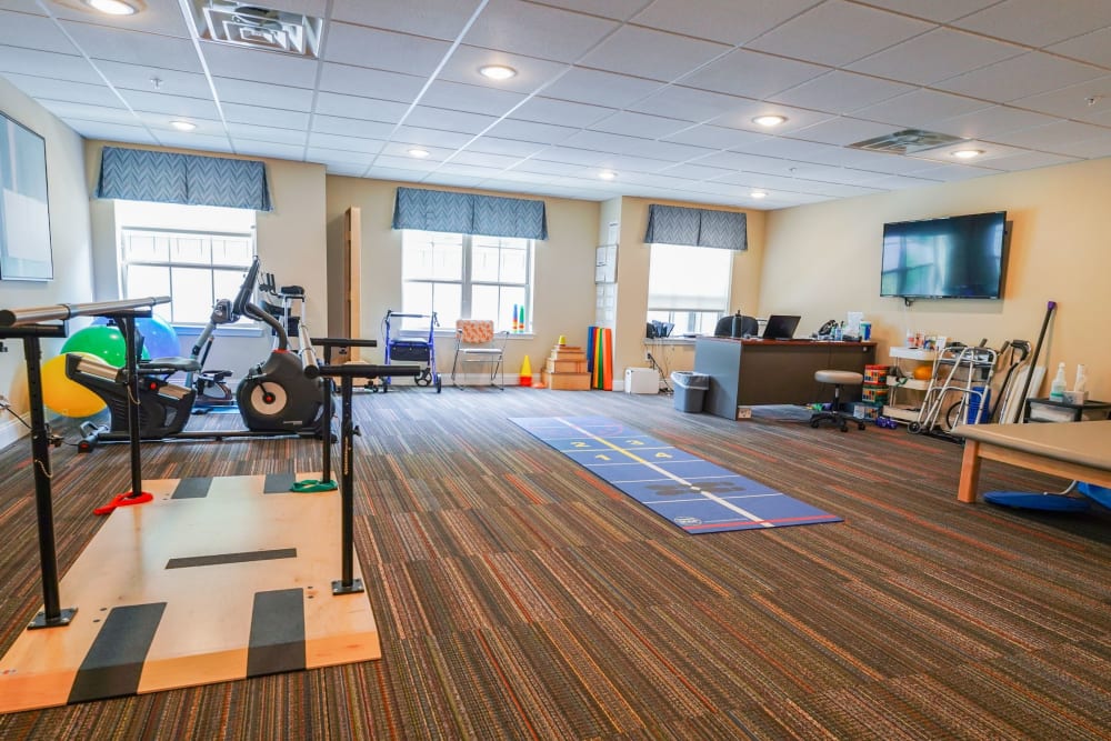 Physical therapy room Harmony at Brentwood in Brentwood, Tennessee