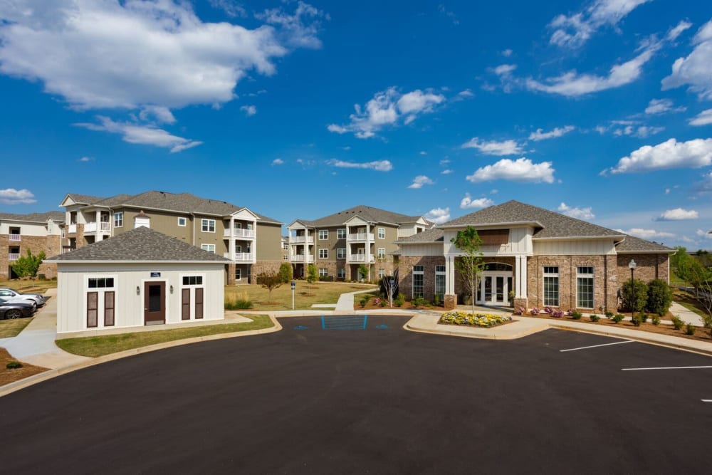 Street view of Haywood Reserve Apartment Homes in Greenville, South Carolina