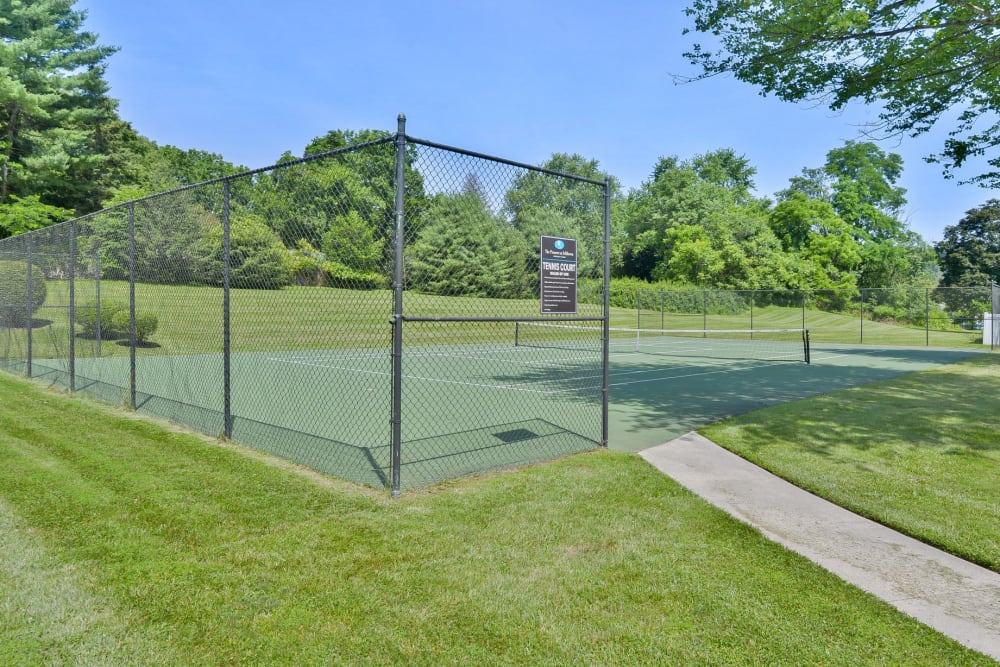 Tennis Court in Downingtown, Pennsylvania