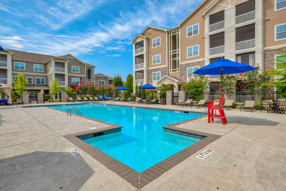 Resort-Style Swimming pool at Oasis at Montclair Apartments in Dumfries, Virginia