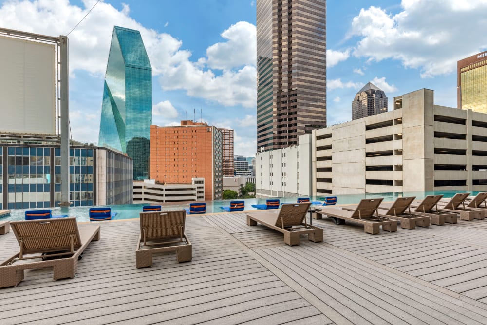 Rooftop Pool at Mosaic Dallas in Dallas, Texas