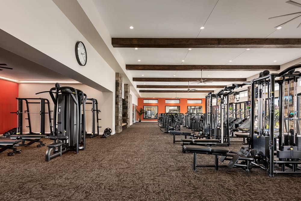 Luxe Fitness Center with Cardio Studio at San Artes in Scottsdale, Arizona