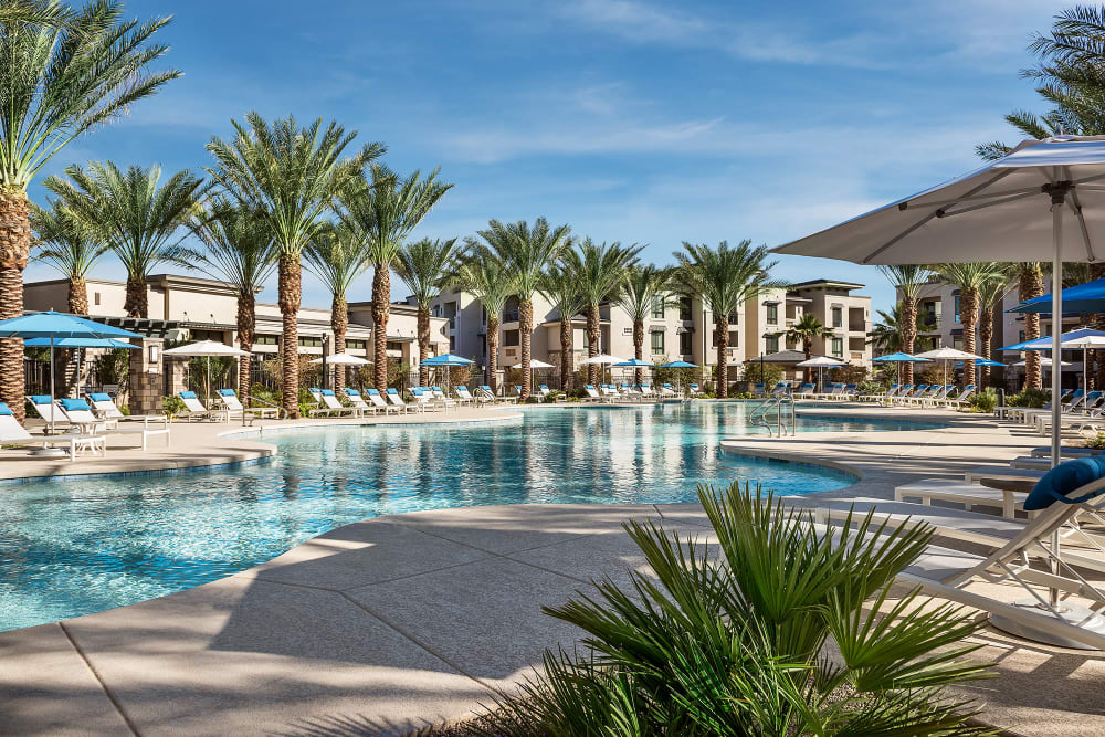 2 Resort-Inspired Swimming Pools at San Artes in Scottsdale, Arizona