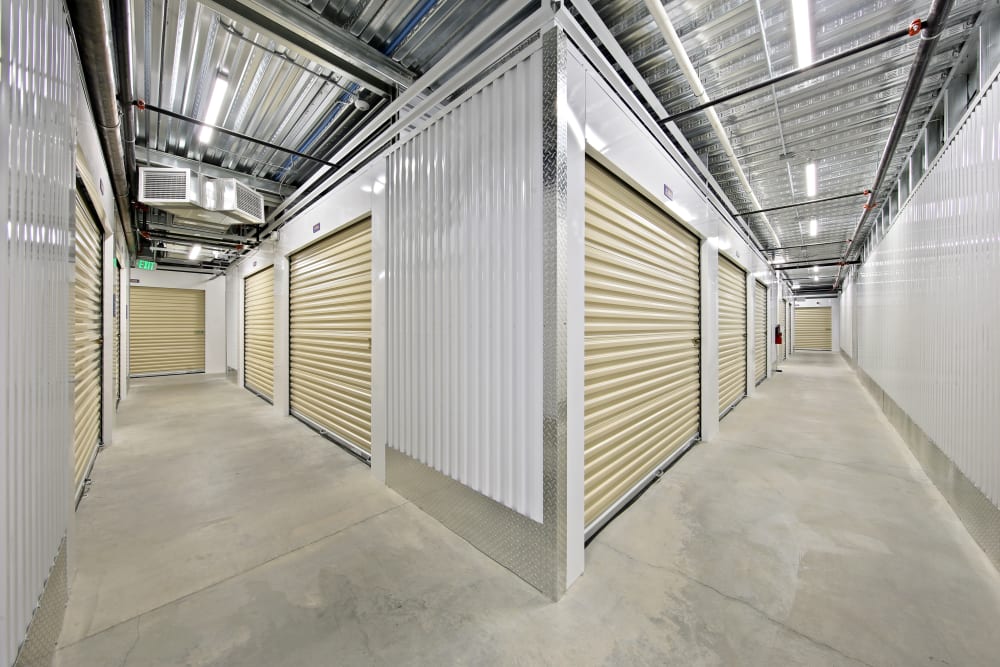 Climate controlled storage units at Storage Star Denver in Denver, Colorado