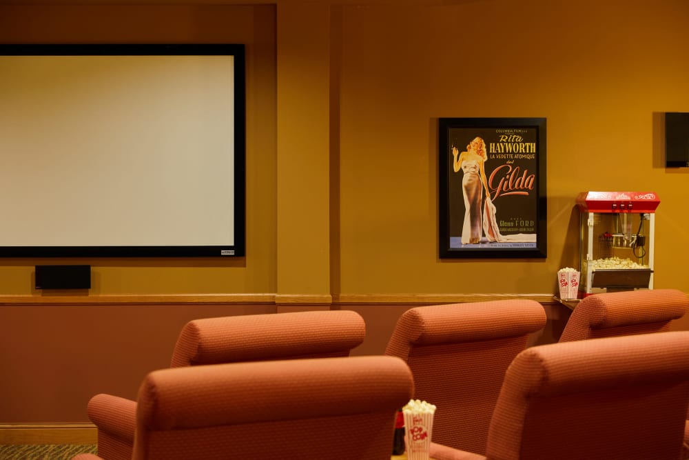 Movie theater at Amira Choice Roseville in Roseville, Minnesota