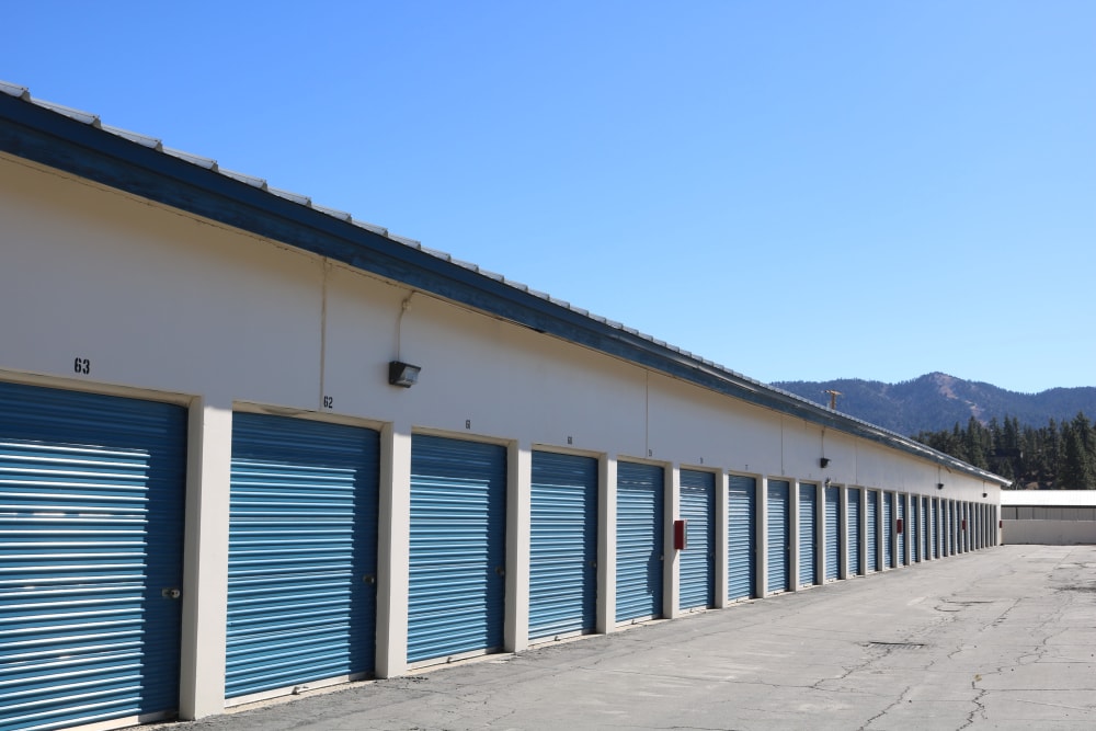 Convenient drive-up storage at Golden State Storage - Big Bear in Big Bear, California 
