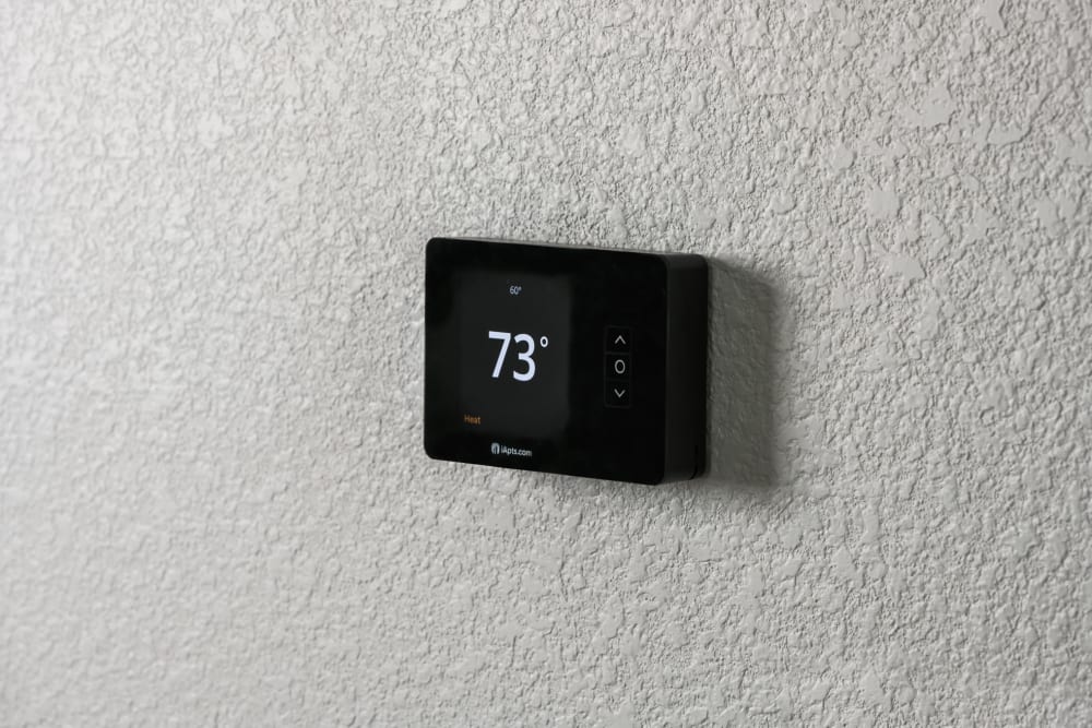 Smart thermostat at Cyrene at South Mountain in Phoenix, Arizona