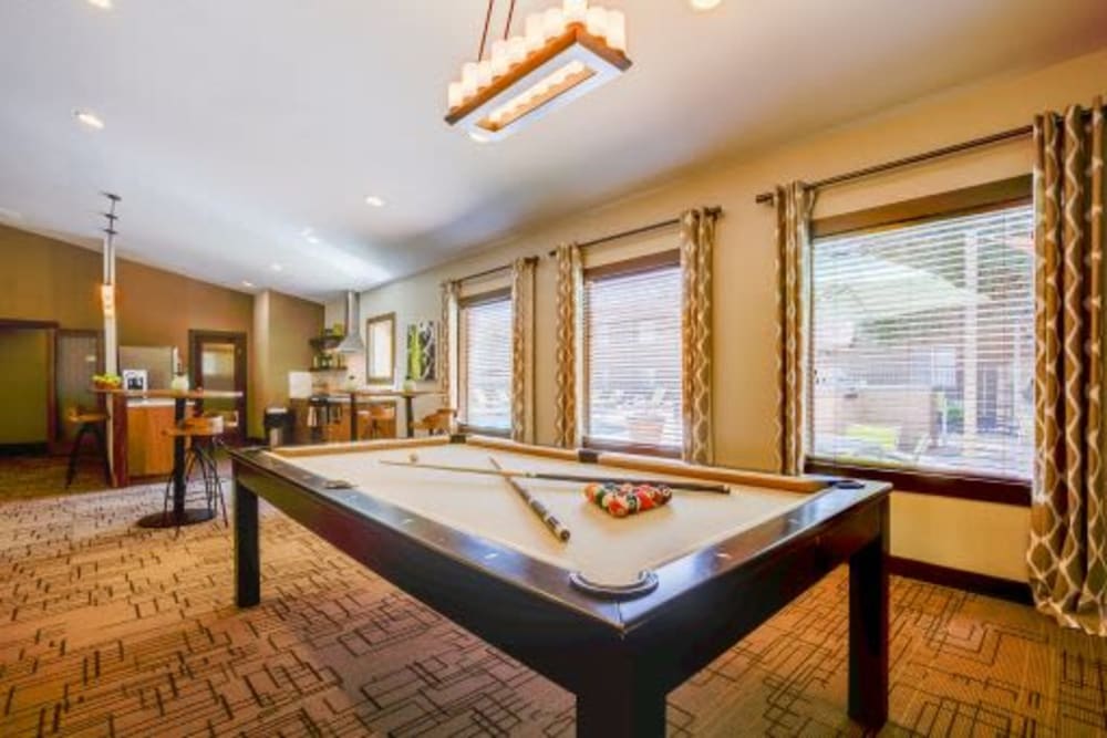 Pool table at 505 West Apartment Homes in Tempe, Arizona