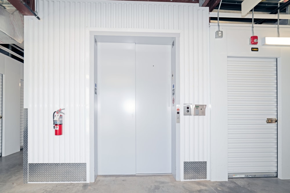 Elevator access at Your Storage Units Saint Cloud in Saint Cloud, Florida