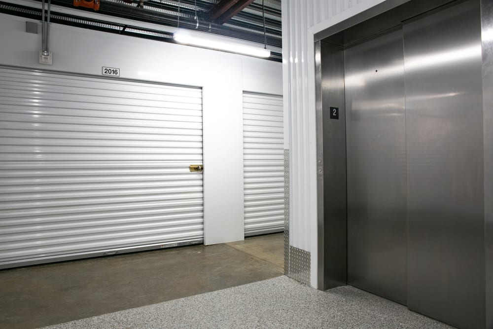 We feature an elevator at our storage facility in Aiken, South Carolina