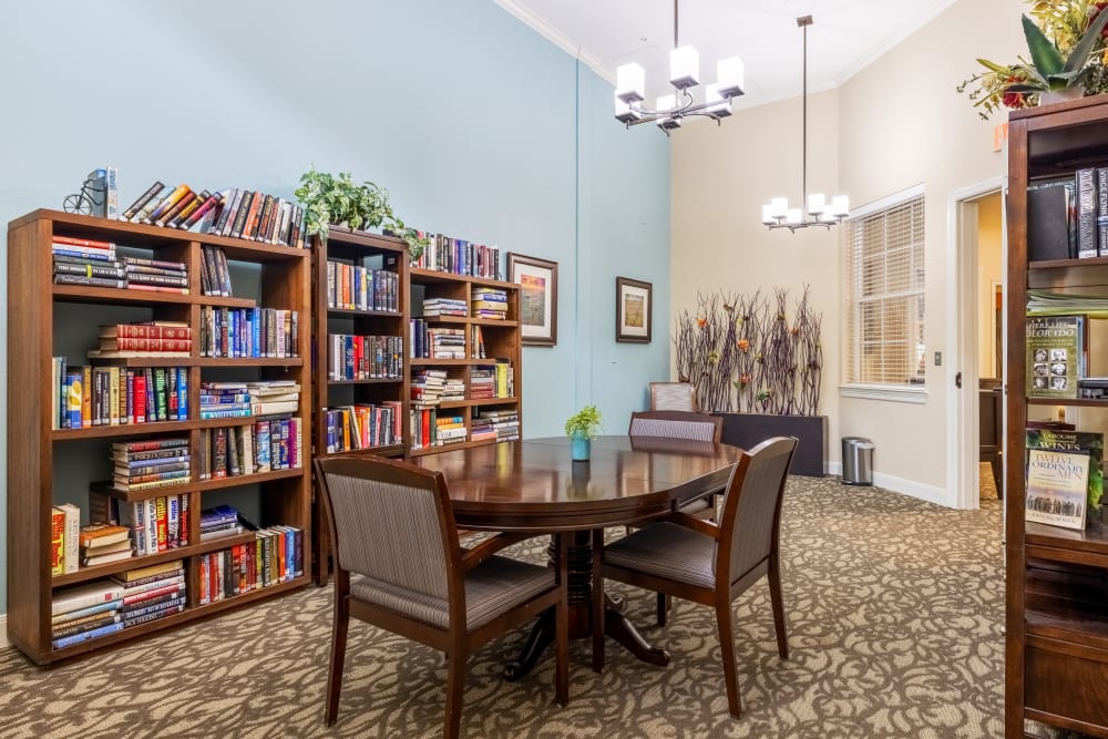Library at Truewood by Merrill, Georgetown in Georgetown, Texas.