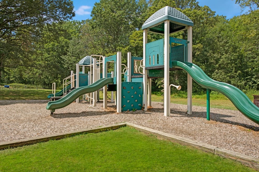 Outdoor playground at Heritage Woods in Bel Air, Maryland