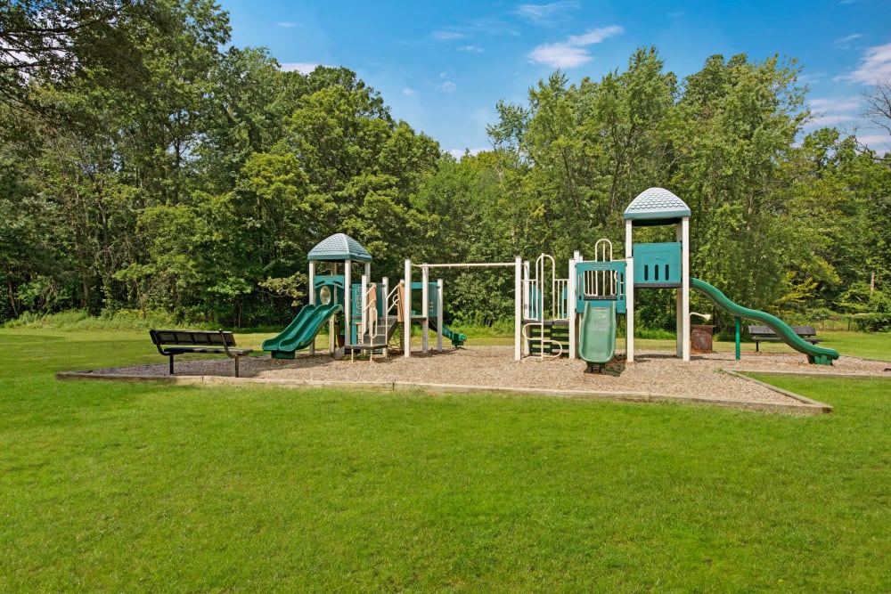 Kids playground at Heritage Woods in Bel Air, Maryland