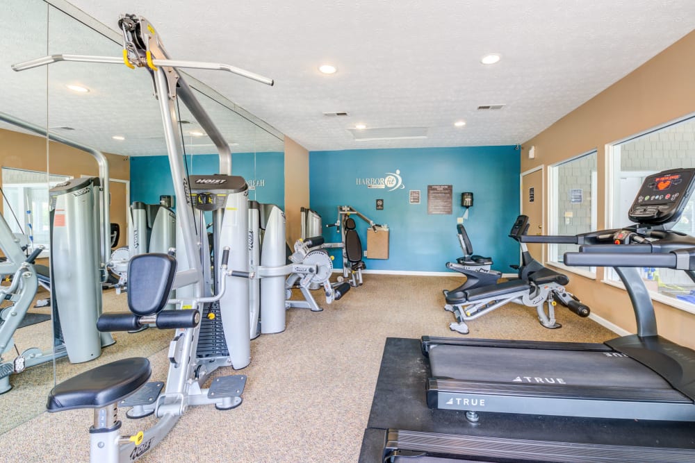 Fitness center at Hickory Creek in Columbus, Ohio