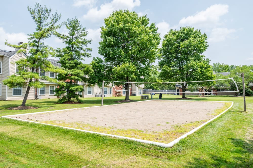 Outdoor volleyball at Hickory Creek in Columbus, Ohio