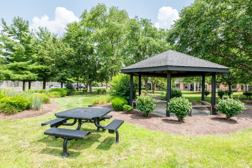 Outdoor pavilion at Hickory Creek in Columbus, Ohio