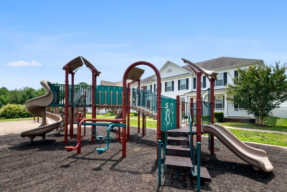 A playground for children at Lovell Cove in Patuxent River, Maryland