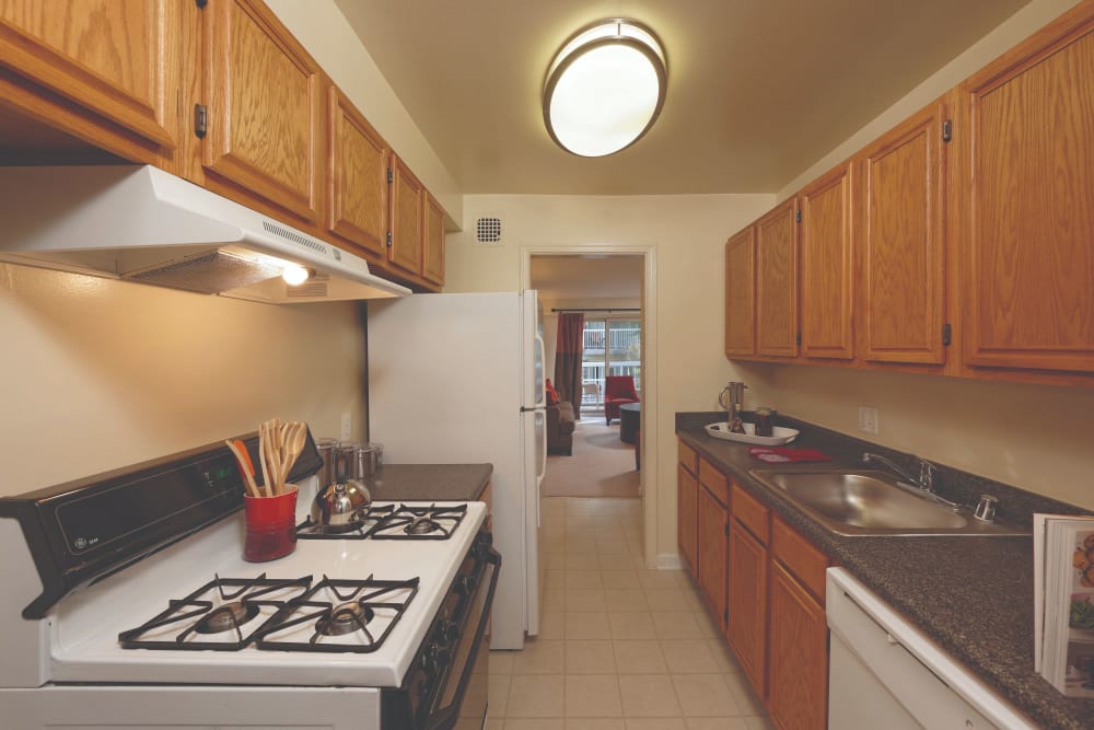 Kitchen at Westchester West in Silver Spring, Maryland