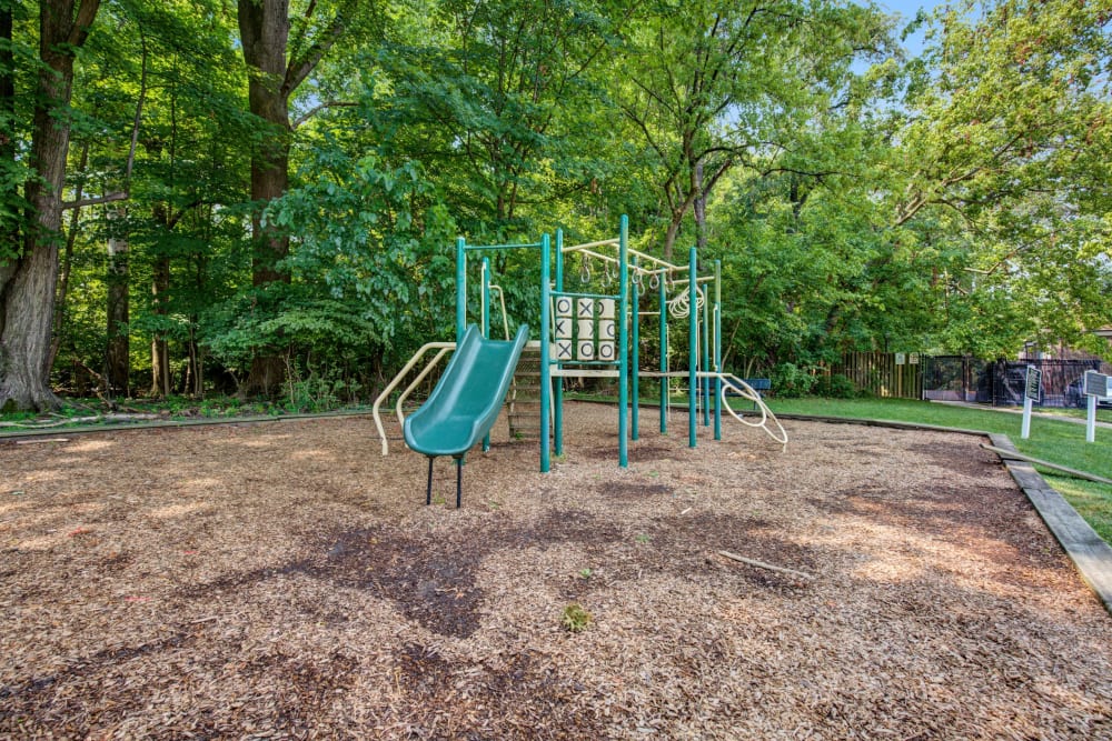 Large outdoor playground at Westchester West in Silver Spring, Maryland