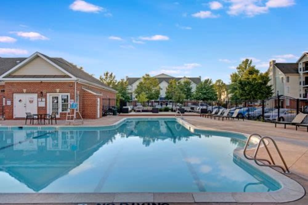 Outdoor pool at Dulles Greene in Herndon, Virginia