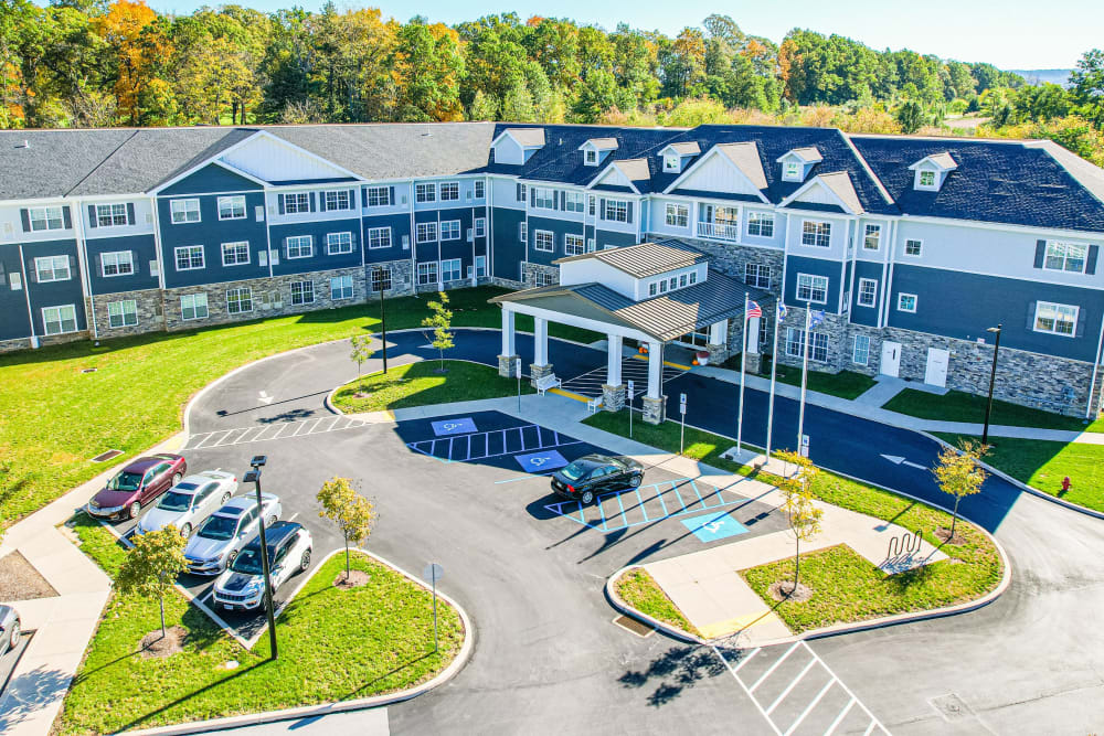 Community exterior at Harmony at State College in State College, Pennsylvania
