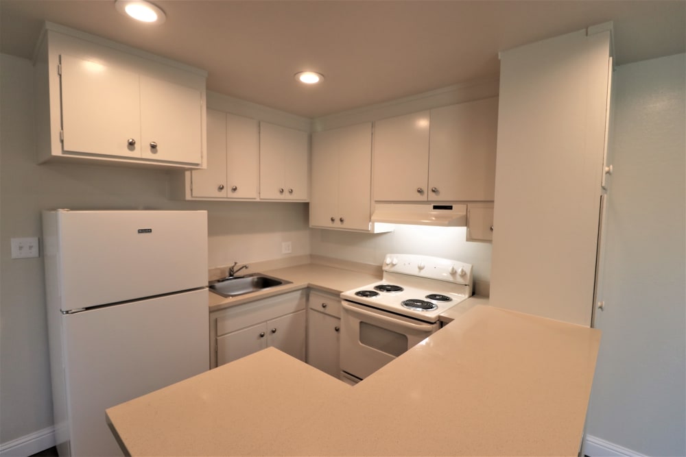 Kitchen at  Marina Haven Apartment Homes in San Leandro, California