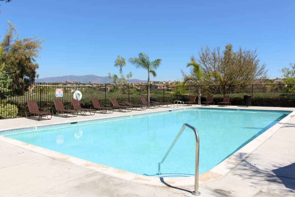 a swimming pool at Lofgren Terrace in Chula Vista, California