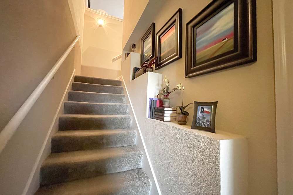 Stairs at The Abbey at Stone Oak in San Antonio, TX
