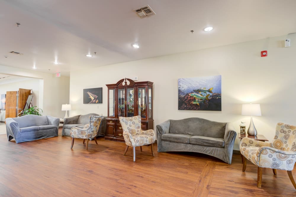 A luxurious common area at Truewood by Merrill, Ocean Springs in Ocean Springs, Mississippi