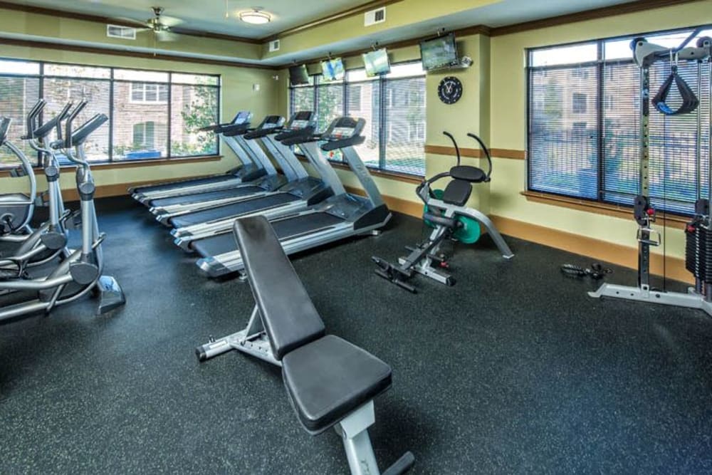 Enjoy apartments with a gym at Enclave at Highland Ridge | Apartments in Columbus, Georgia