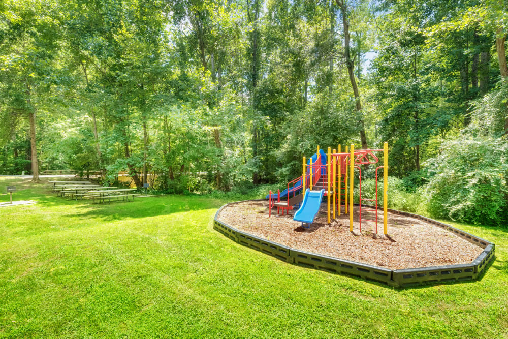 Playground at Triangle Place in Durham, North Carolina