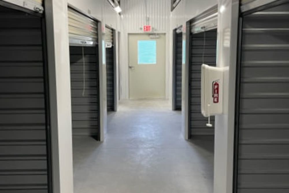Climate controlled storage units at Neighborhood Storage in Ocala, Florida
