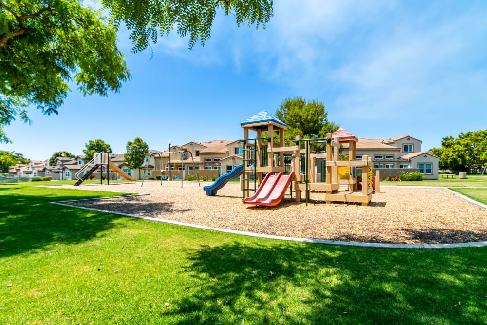A playground for children at San Onofre II in San Clemente, California