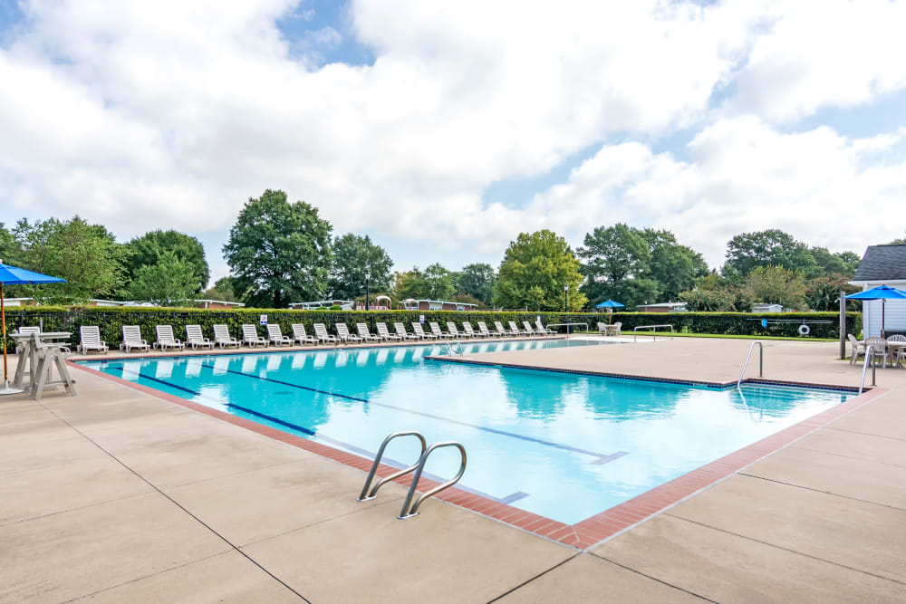 the swimming pool at Norwich Manor in Norfolk, Virginia