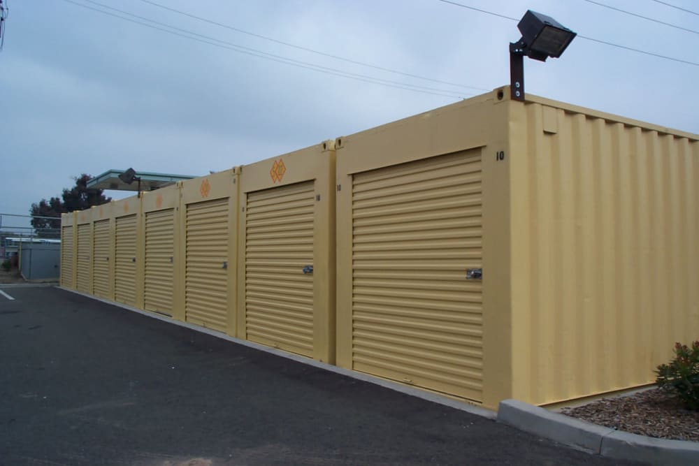 Drive up storage units at Everest Self Storage - El Segundo in El Segundo, California