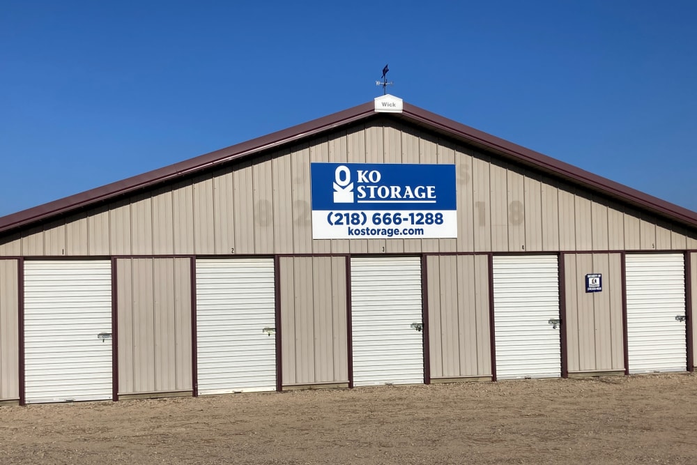 View our list of features at KO Storage in Pillager, Minnesota