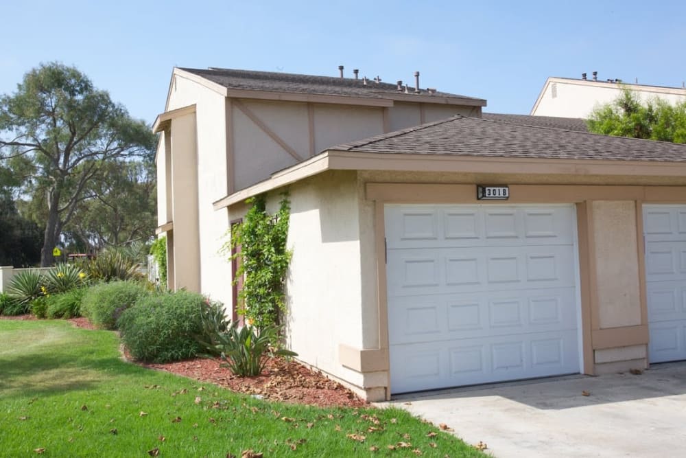 Garages at South Mesa II in Oceanside, California