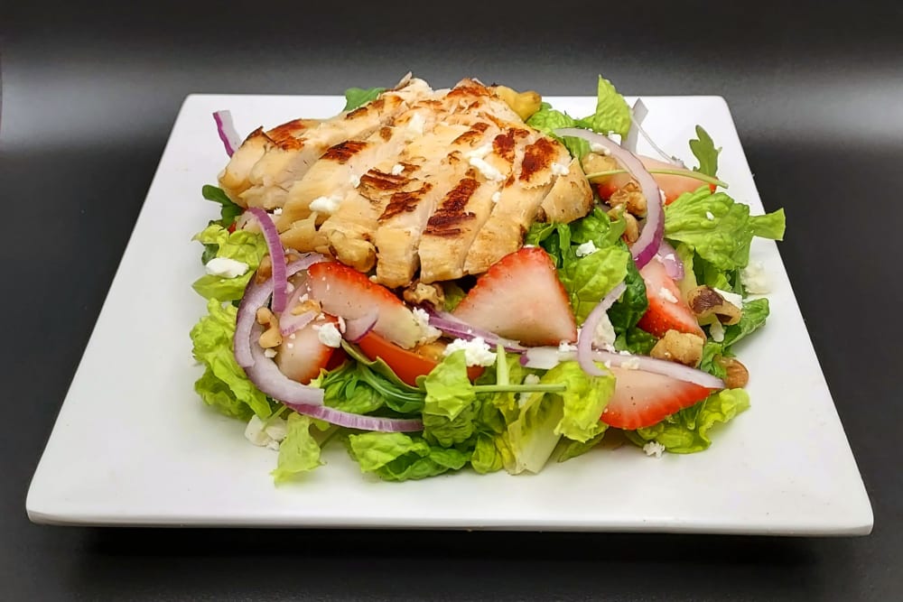 Feta Berry salad at The Landing a Senior Living Community in Roseburg, Oregon