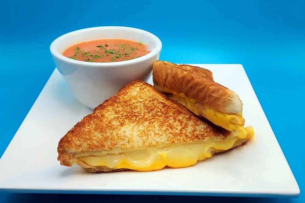 Grilled cheese at Aspen Valley Senior Living in Boise, Idaho