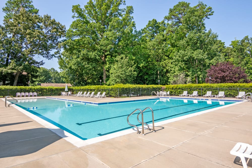 Swimming pool at Covenant Trace in Newport News, Virginia