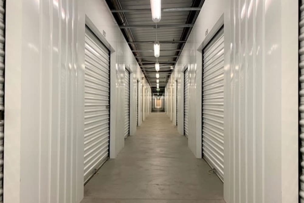 Interior units at Trojan Storage of Roseville Vineyard in Roseville, California