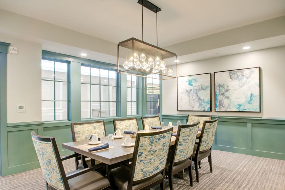 Private dining room for private events at The Pinnacle in Plymouth Meeting, Pennsylvania