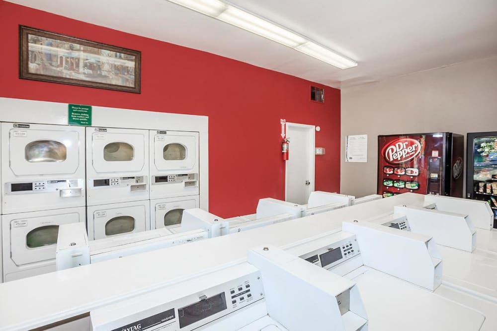 View of laundry room at Patrician Terrace Apartment Homes in Jackson, Tennessee