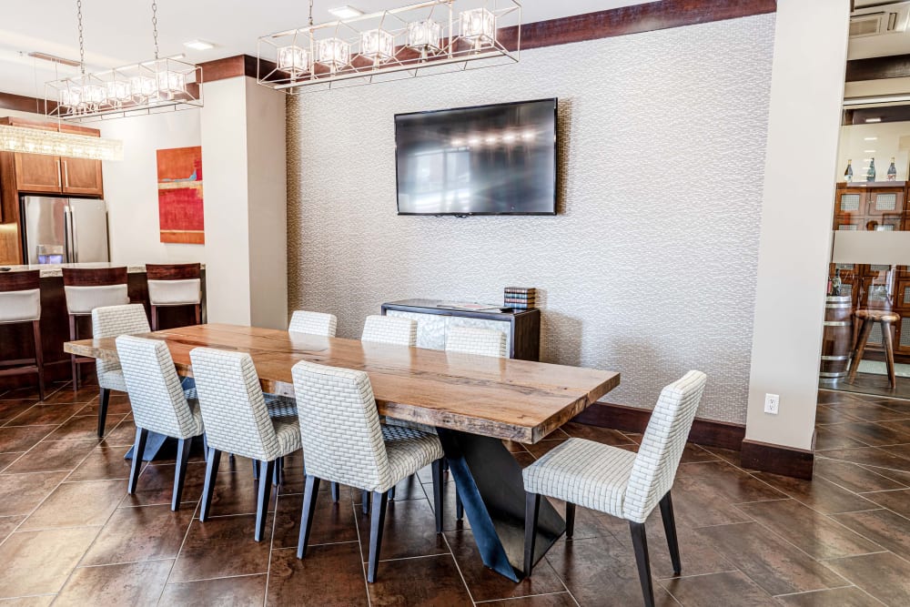 Clubhouse Lounge at The Barton | Apartments in Clayton, Missouri