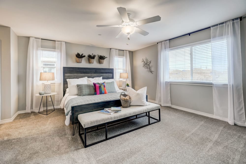 Large and spacious master bedrooms BB Living Light Farms in Celina, Texas