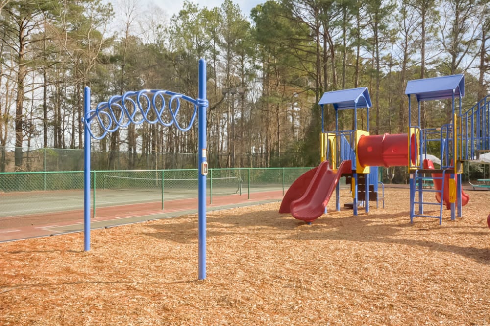 Awesome playground for children to play on at Arbor Crossing Apartments in Lithonia, Georgia