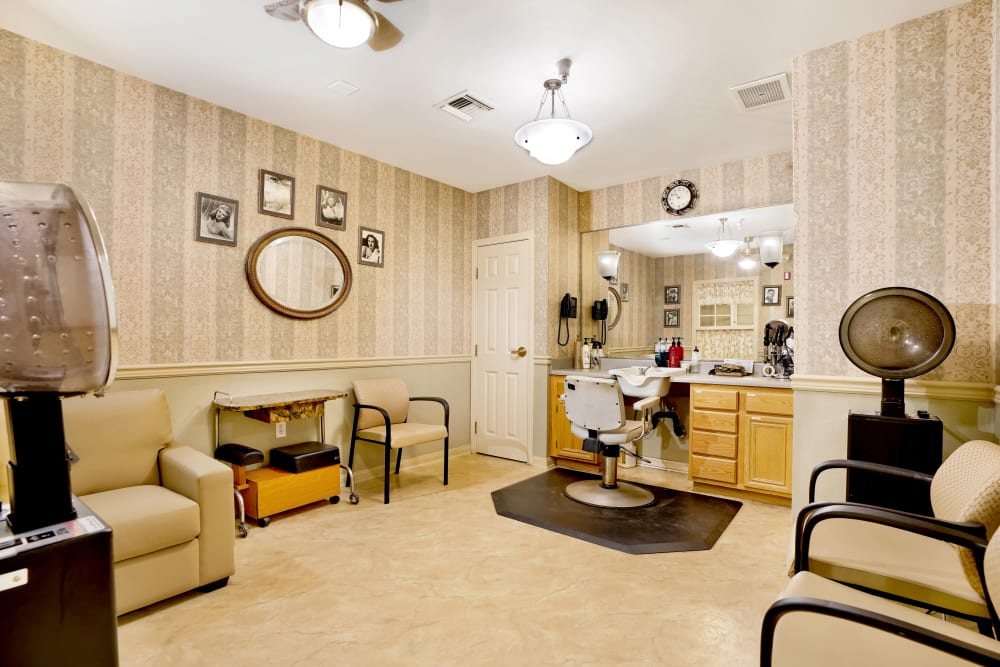 The salon at Kirkwood Orange in Orange, California